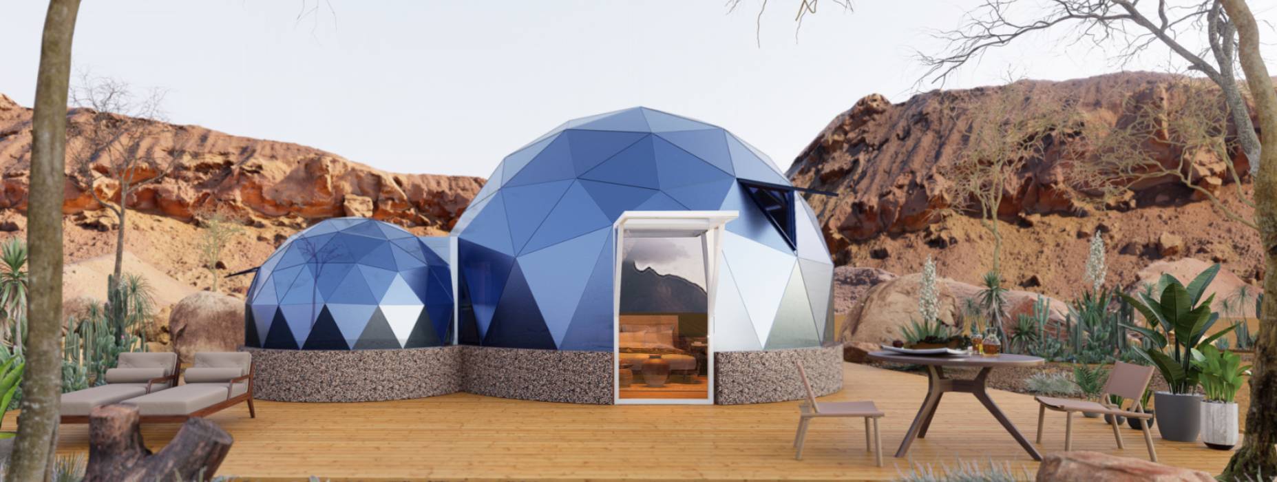 乐昌市球形智能光伏玻璃星空房